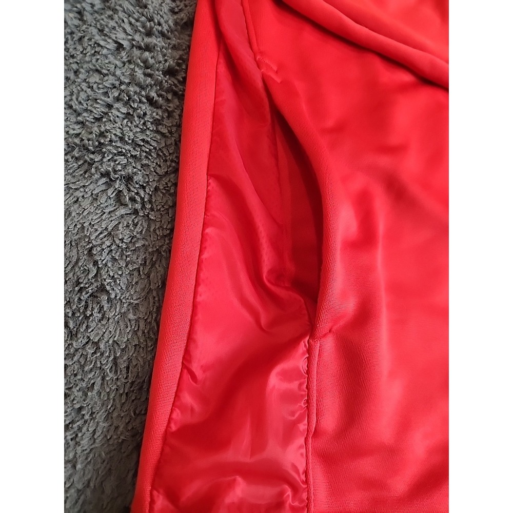 Under Armour Men's Command 1/4 Zip Pullover Red Size M Loose Fit Long Sleeve - Picture 4 of 7